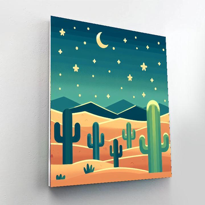 Dreamy Desert Drifts Paint By Color
