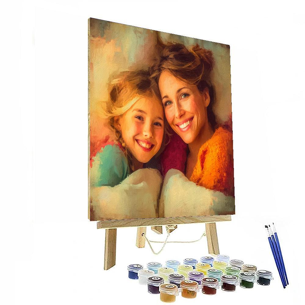 Morning Snuggles Painting By Numbers Kit