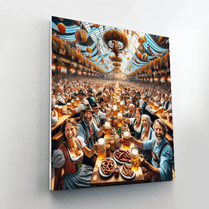 Oktoberfest Painting Number Kit