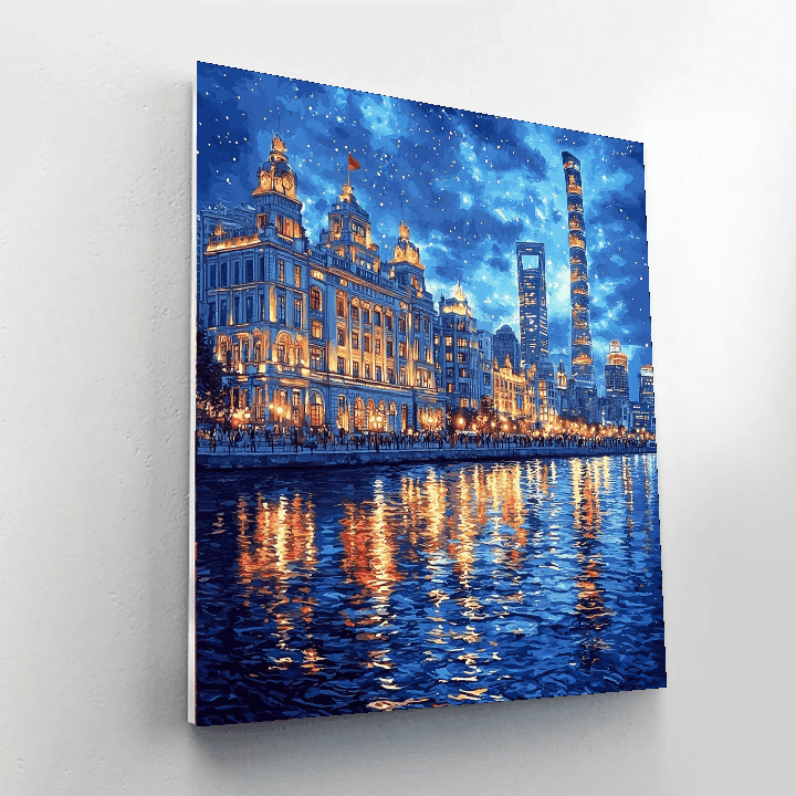 The Bund Paint By Number