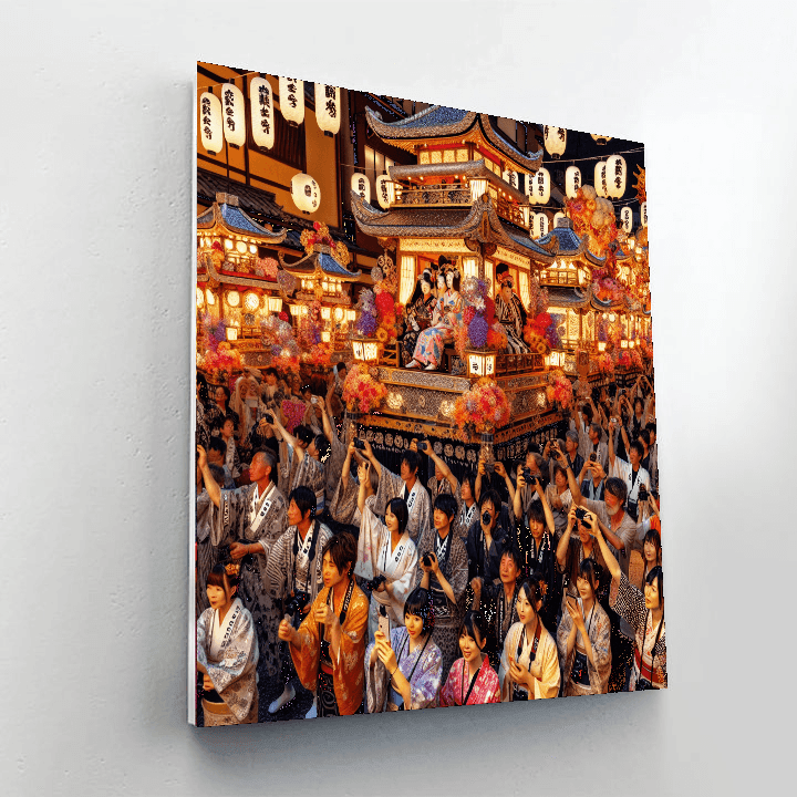 Gion Matsuri Festival Paint By Color