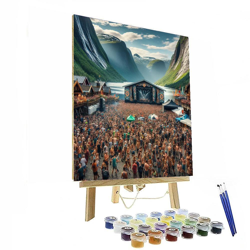 Bergen Fest DIY Paint By Numbers