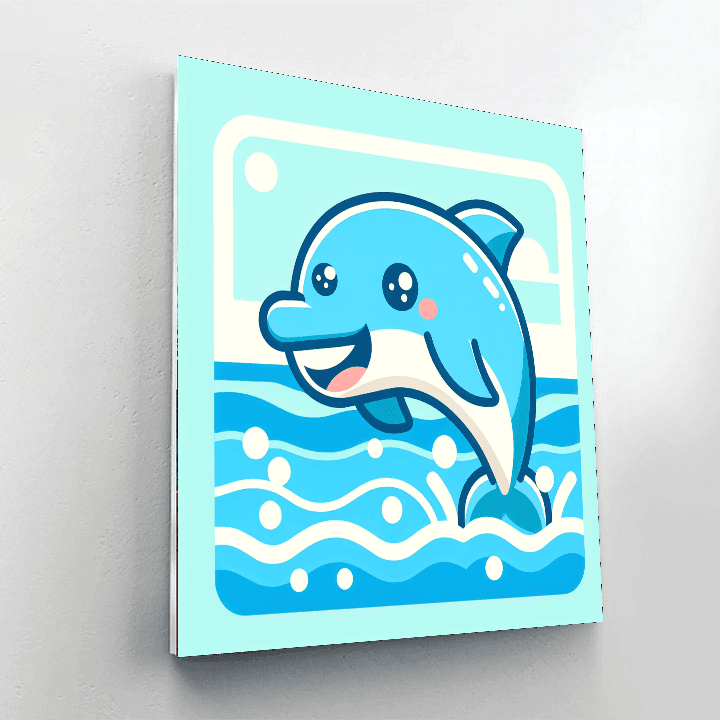 Dreamy Dolphin Paint By Numbers Kits
