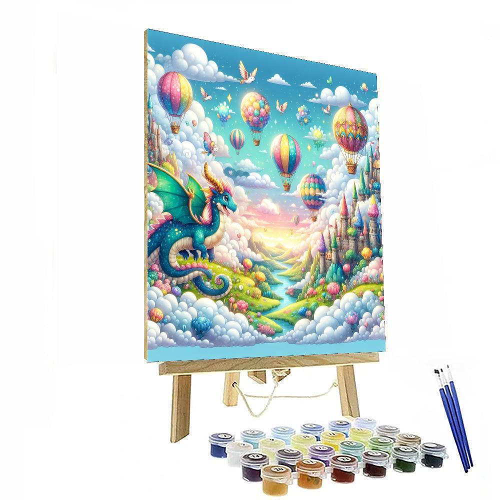 Fantasy Adventure In The Skies Numbered Painting Kits