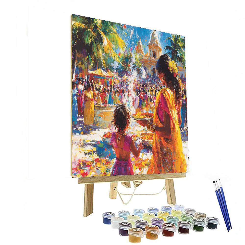 Joyous Festival Colors DIY Paint By Numbers