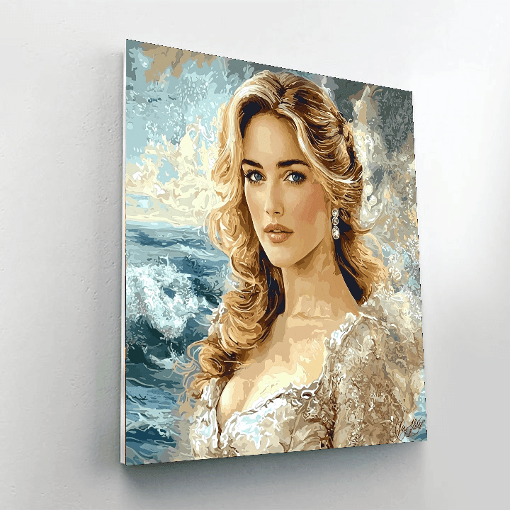 Kate Winslet: From Titanic's Heart To The Stars Painting Number Kit