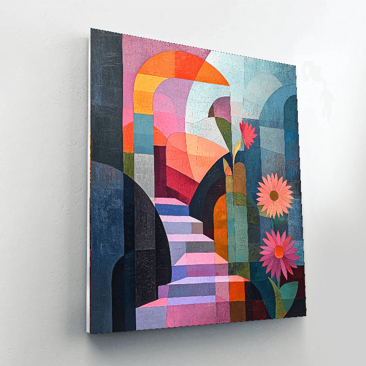 Paul Klee Inspired Journey Of Dreams  Paint By Numbers Kits