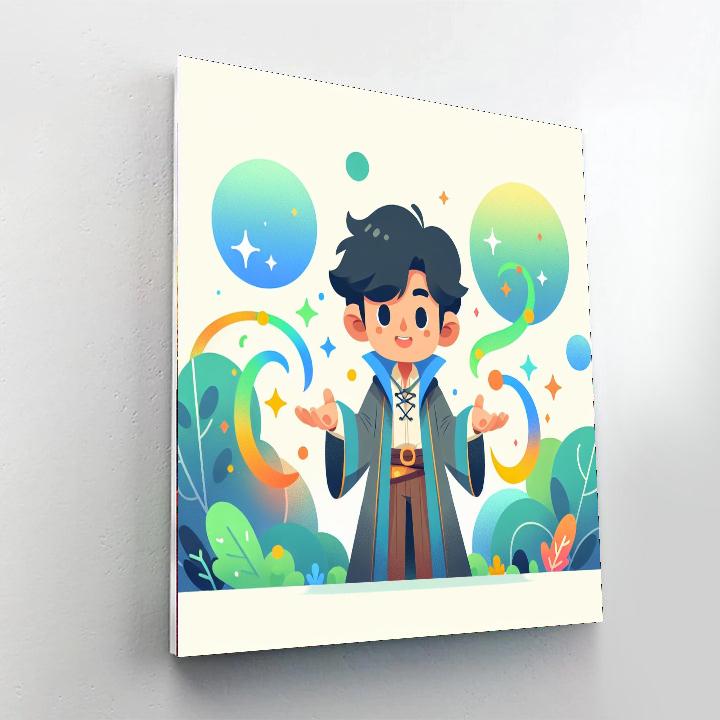 Friendly Wizard World Numbered Painting Kits