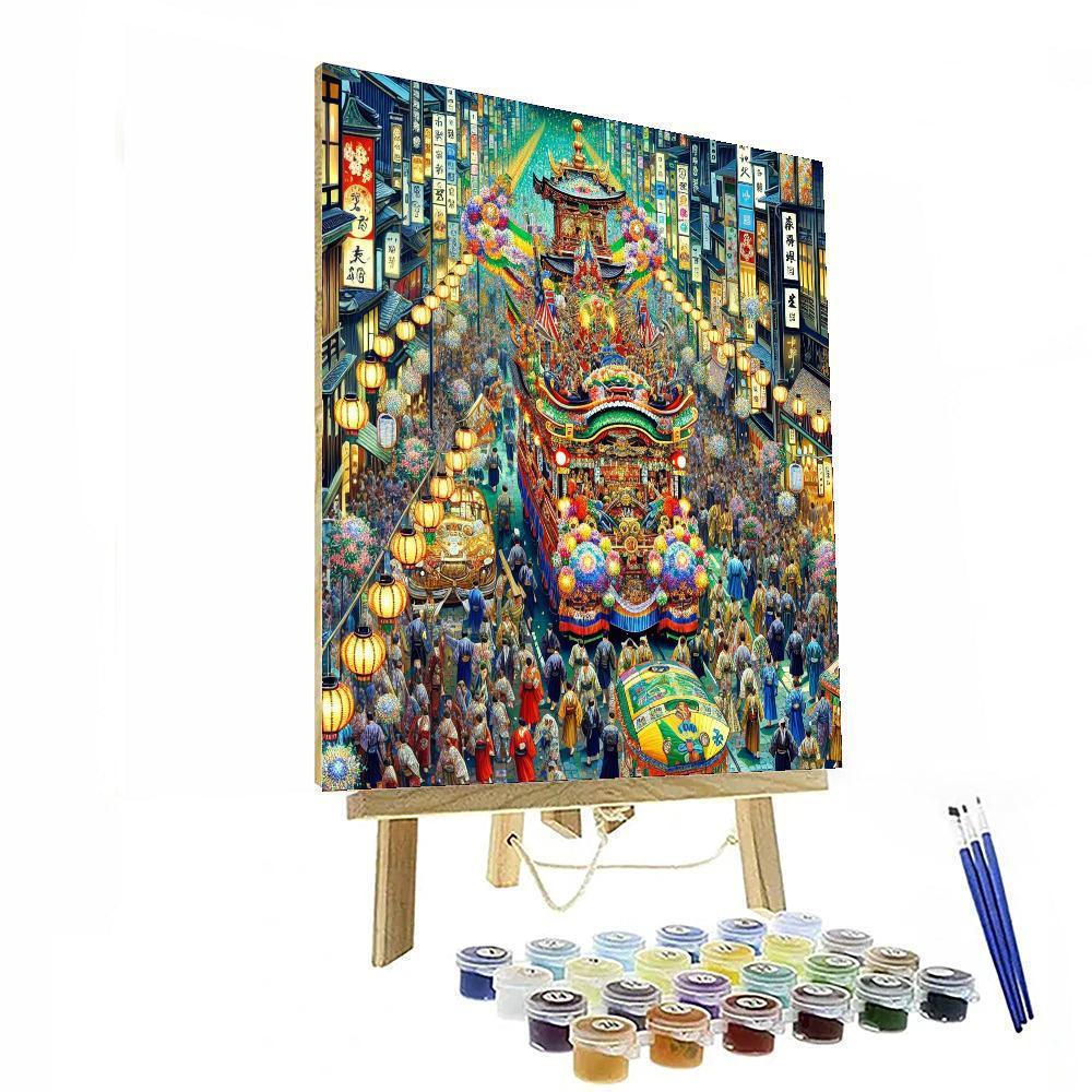 Matsuri Festival - Tokyo Numbered Painting Kits