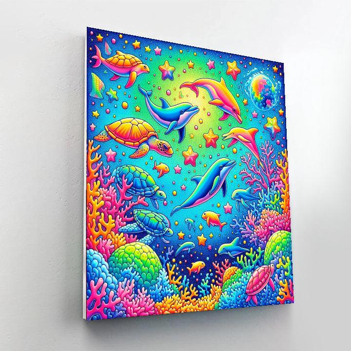 Underwater Adventure For Kids Numbered Painting Kits