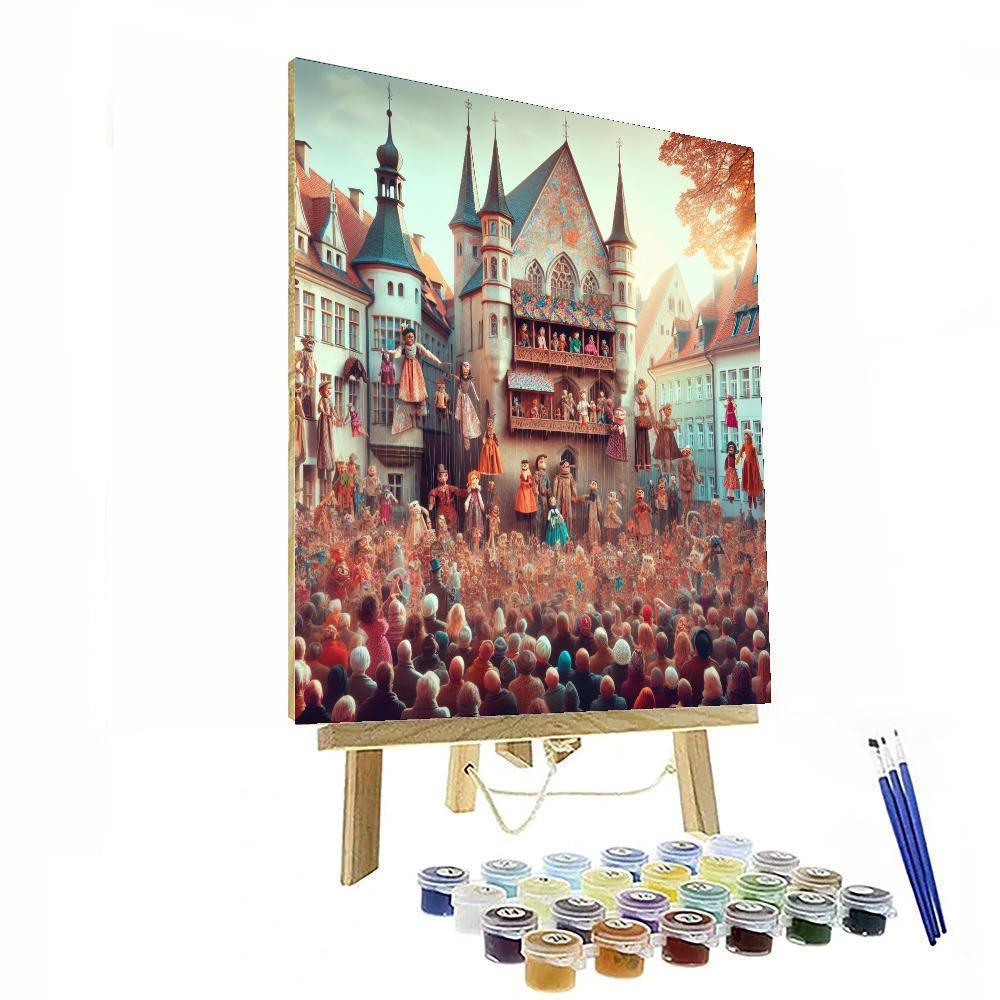 International Festival Of Puppet Theatre - Czech Republic Numbered Painting Kits