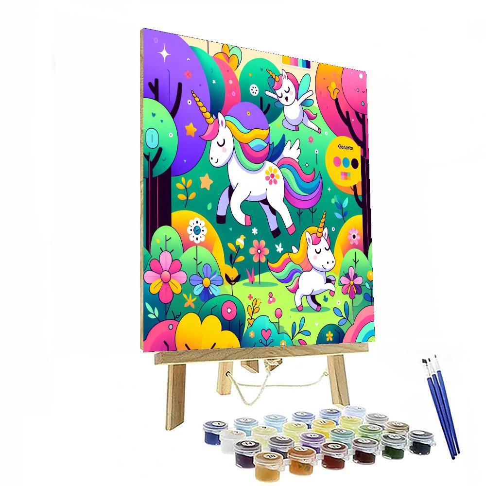 Fantastical Forest Frolic Numbered Painting Kits