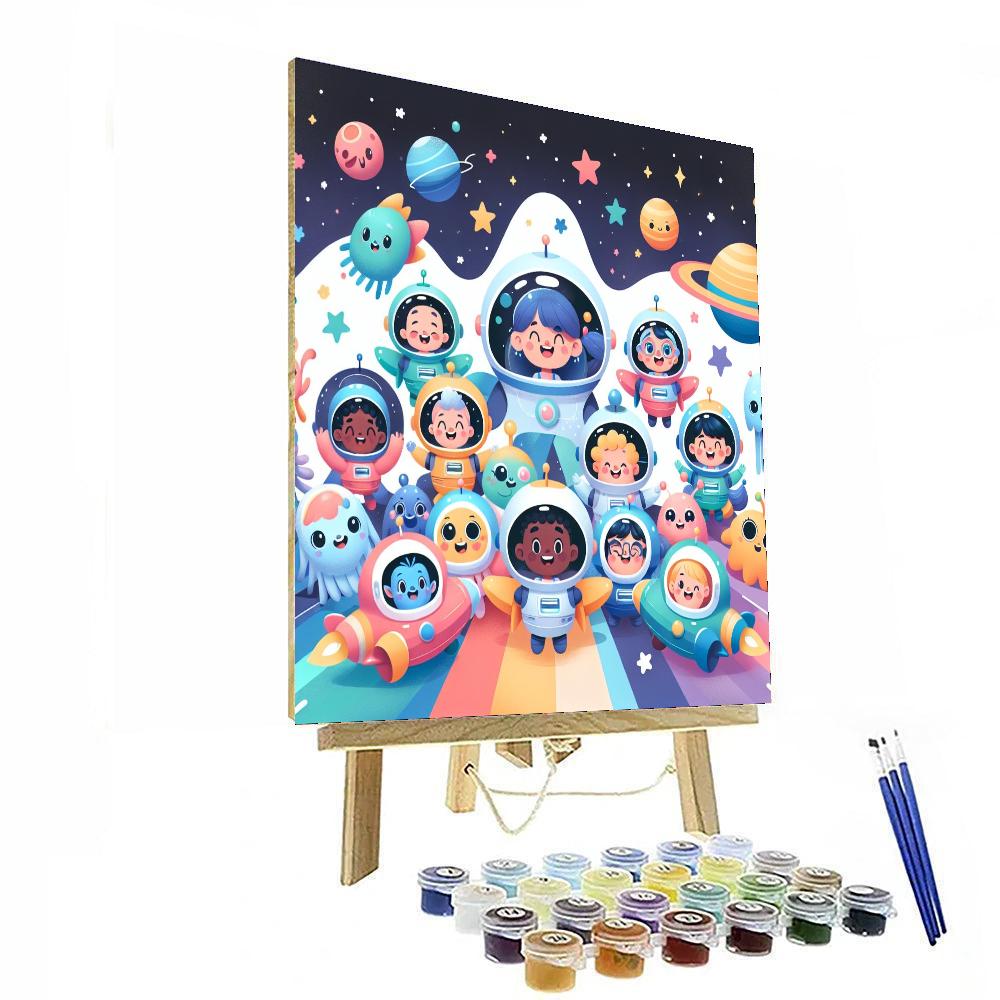 Creative Space Journey Paint By Numbers
