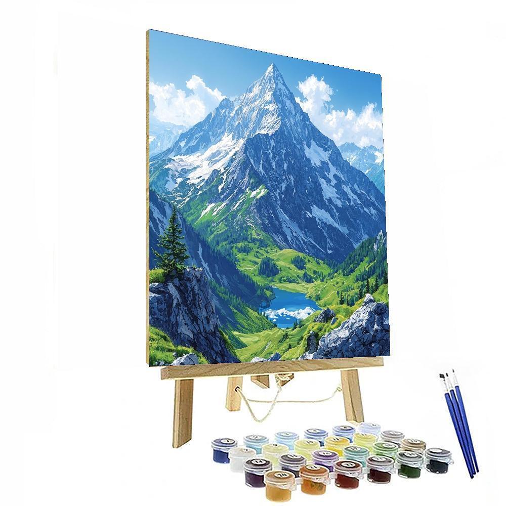 Fitz Roy Mountain - Argentina Numbered Painting Kits