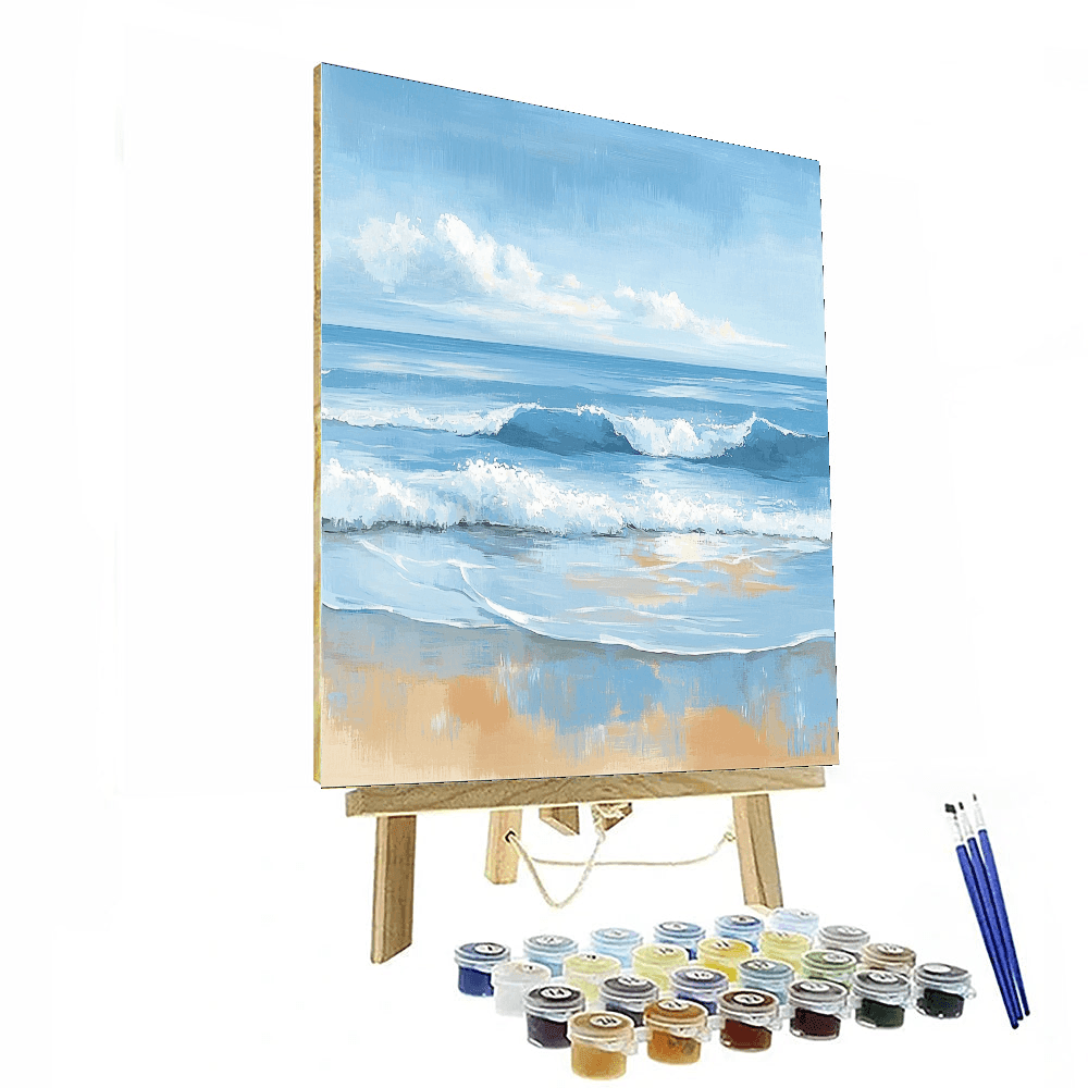 Monet Inspired Ocean Of Tranquility  Painting By Numbers Kit