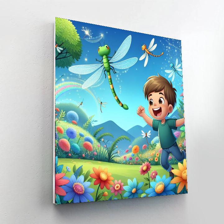 Dragonfly Garden Adventure Paint By Numbers Kits