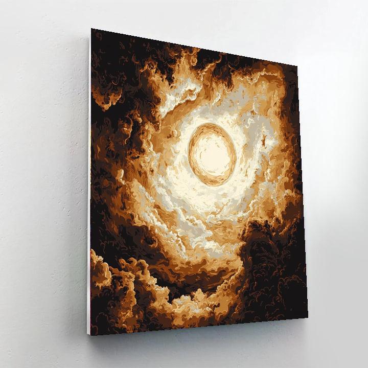 Caravaggio Inspired Celestial Revelation  Paint By Numbers Kits
