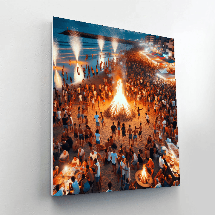 Fiesta De San Juan Painting Number Kit