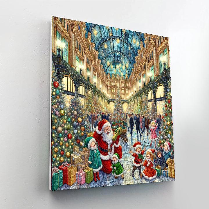 Harrods Christmas Grotto - Uk Painting By Numbers Kit