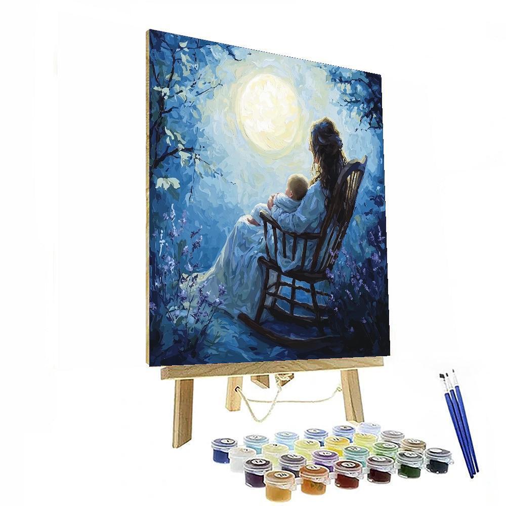 Heartfelt Lullaby Number Painting