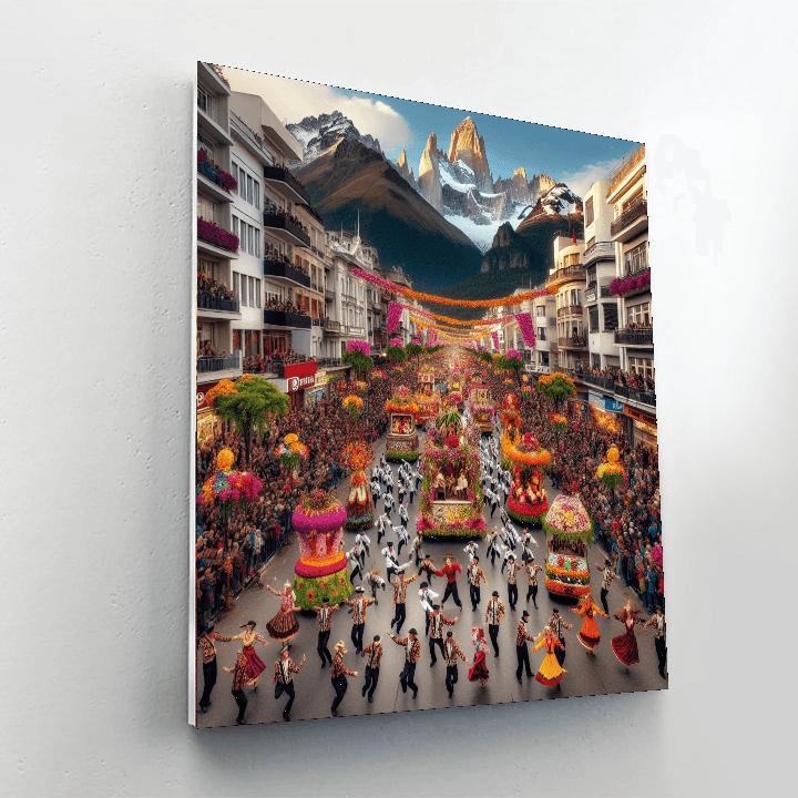 Panagbenga Flower Festival - Baguio, Philippines Paint By Number