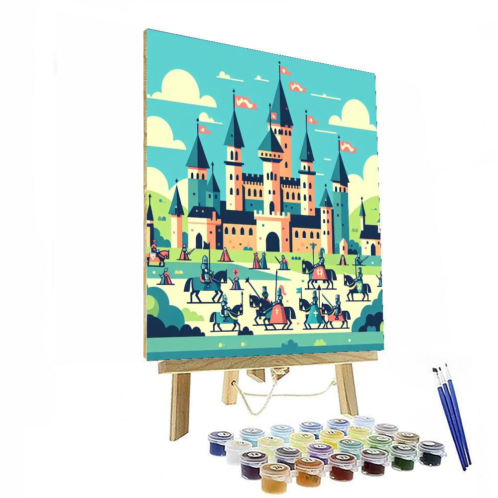 Medieval Kingdom Tales Paint By Number