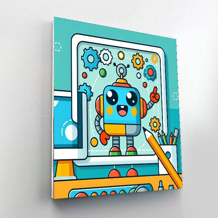 Robotic Invention Lab DIY Paint By Numbers