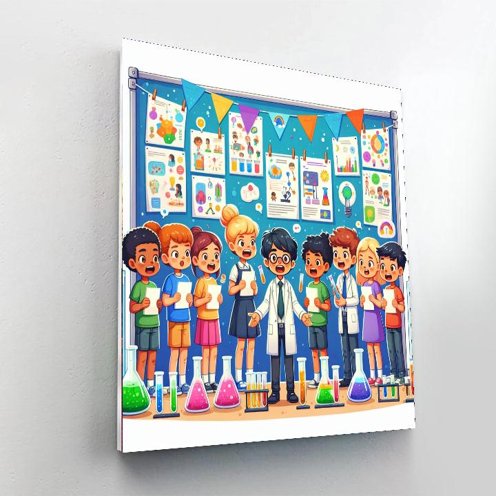 Creative Science Fair Paint By Numbers