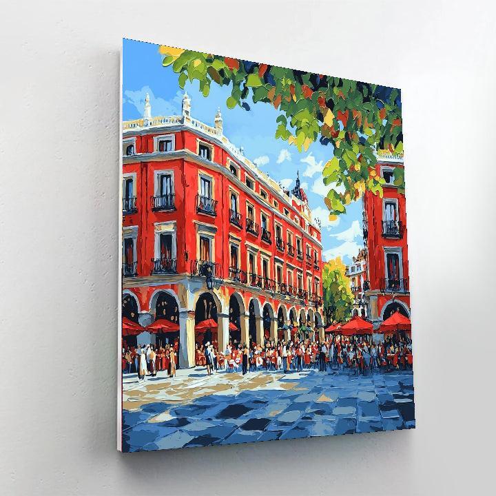 Plaza Mayor - Spain Paint By Number