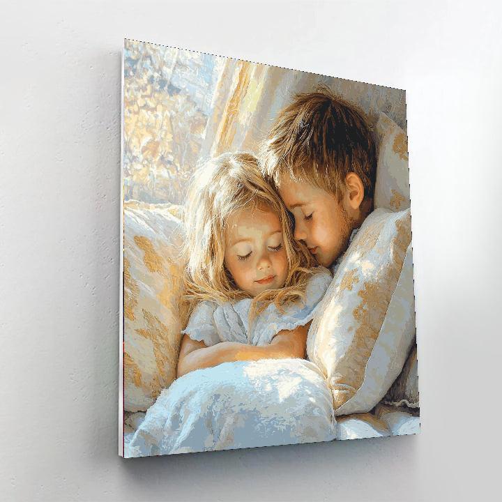 Moments Of Love Number Painting