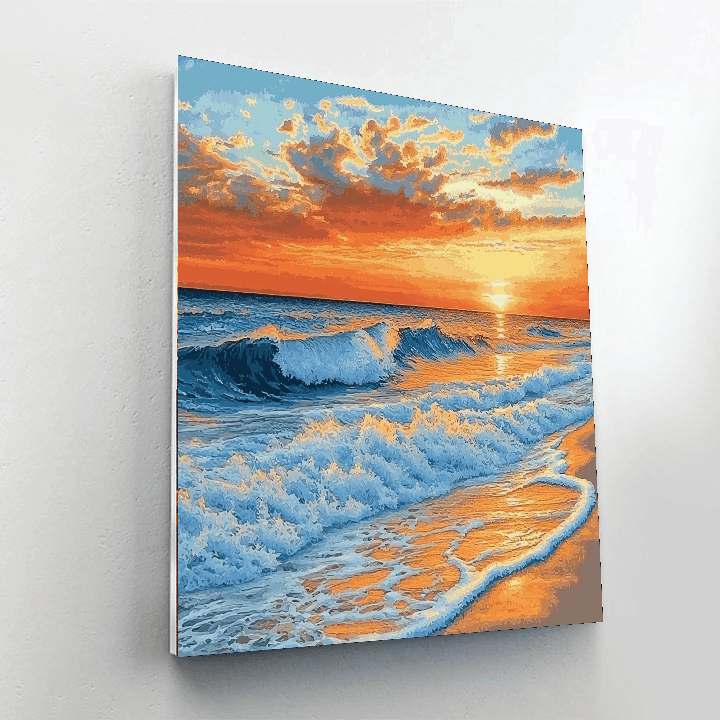 Claude Monet Inspired Seaside Dreams  Paint By Numbers