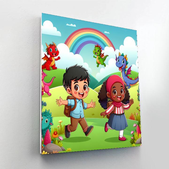 Adventure Pals Paint By Numbers Art