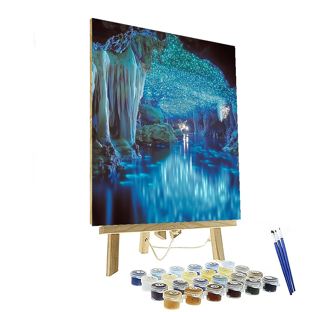 Glowworm Caves - Waitomo Paint By Numbers Kits