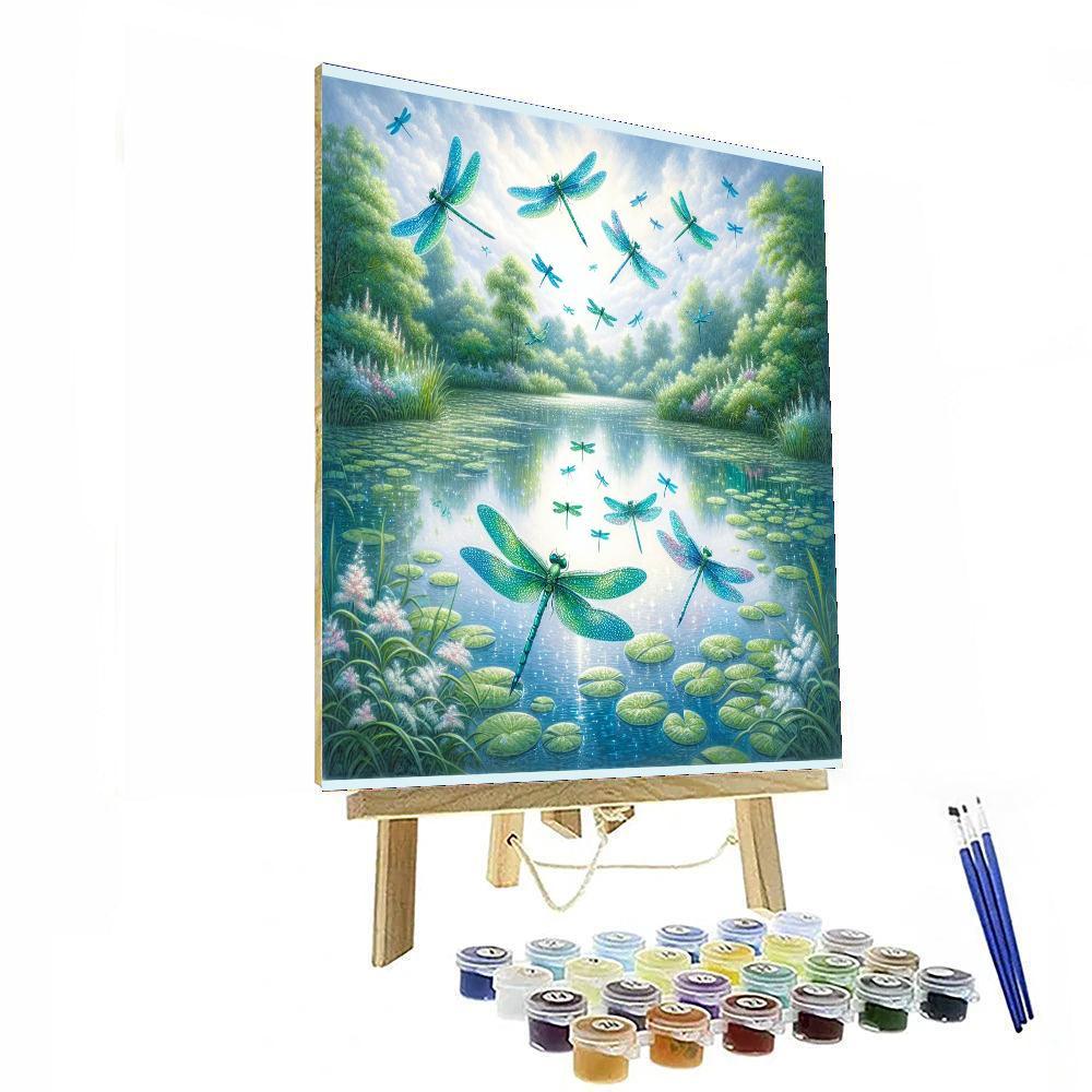 Dragonfly Whisper - DIY Painting By Numbers Kit – Artistry Rack