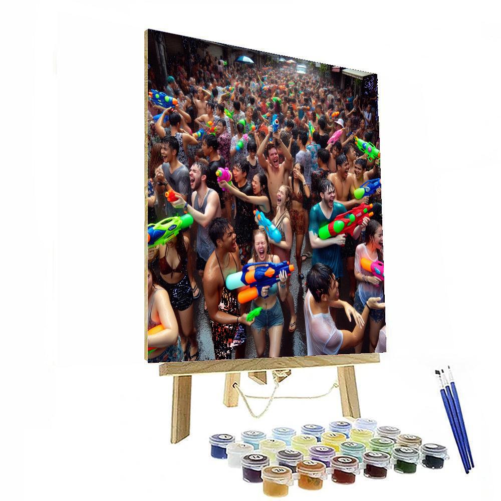 Songkran - Bangkok Numbered Painting Kits