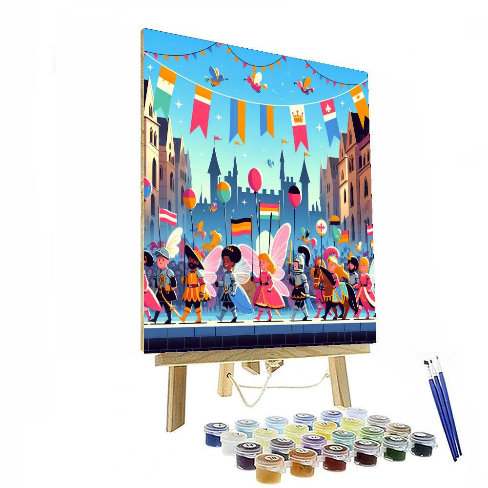 Fantasy Kingdom Festivities Painting Number Kit