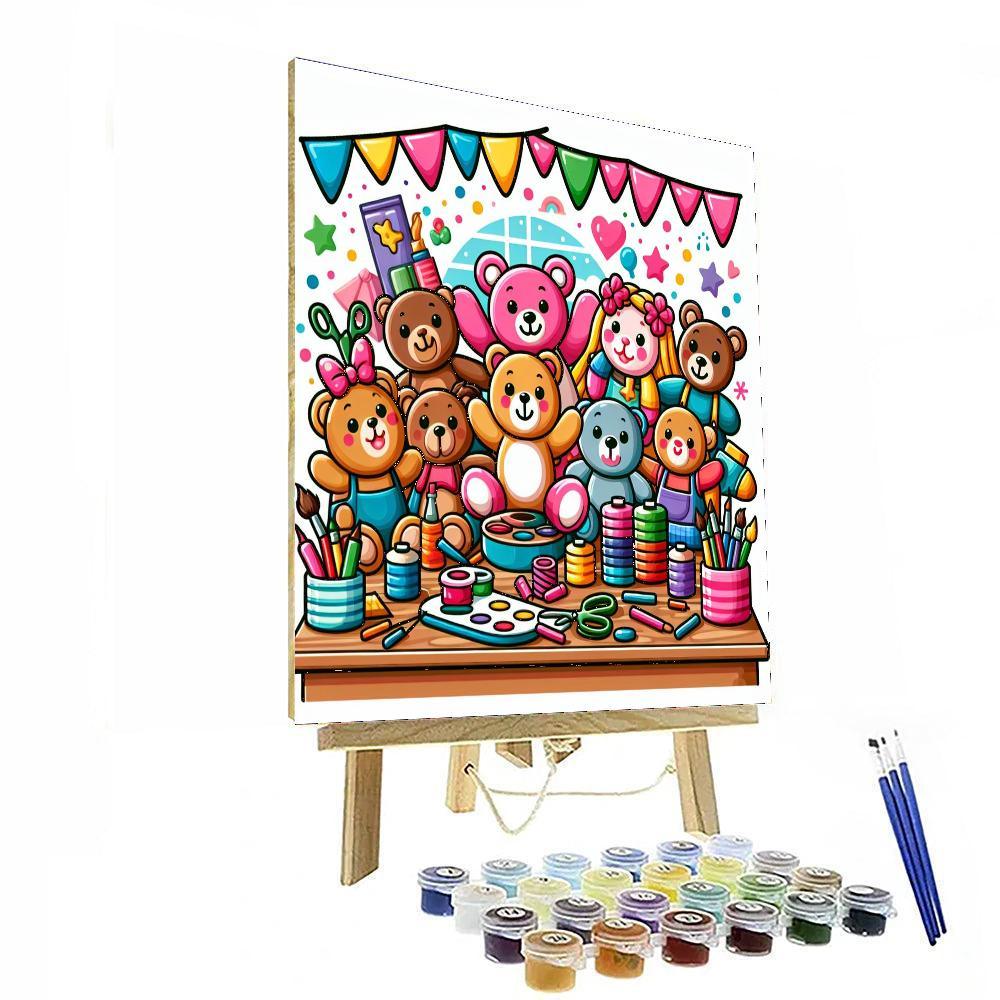 Enchanting Toy Workshop Numbered Painting Kits