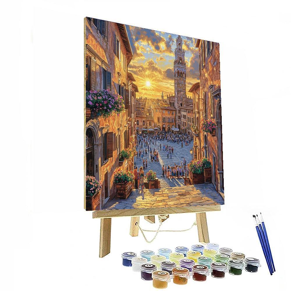 Siena - Italy Numbered Painting Kits
