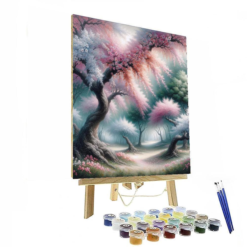Eternal Spring Blossoms Paint By Numbers Art