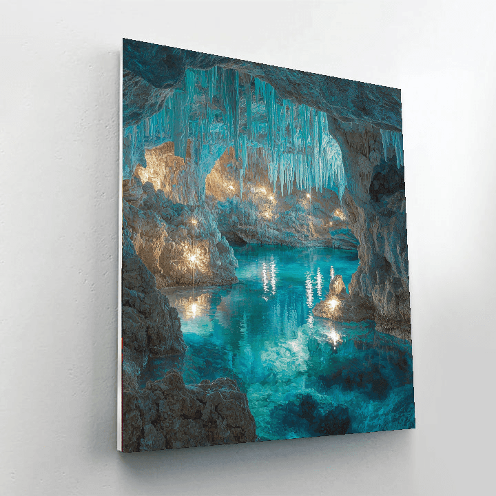 The Crystal Caves Numbered Painting Kits