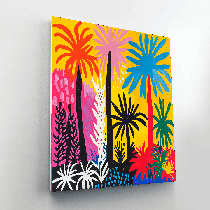 Henri Matisse Inspired Jungle Vibrance  Paint By Numbers Kits