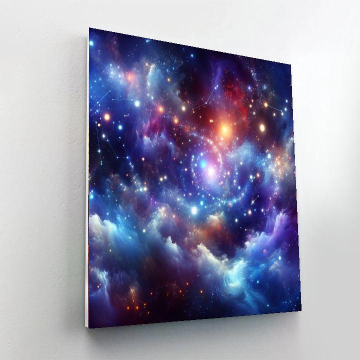 Magical Night Sky Exploration Numbered Painting Kits