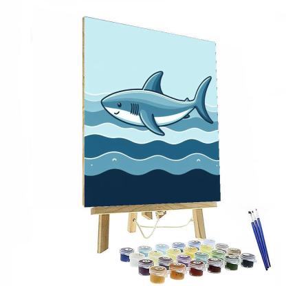 Sleek Shark Paint By Number