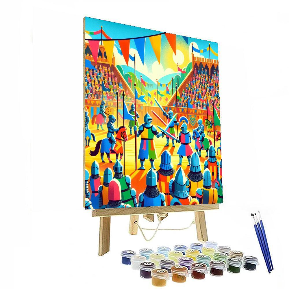 Royal Kingdom's Tournament Paint By Numbers Kits