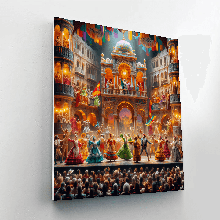 Festival Internacional De Teatro De Cádiz - Spain Paint By Number