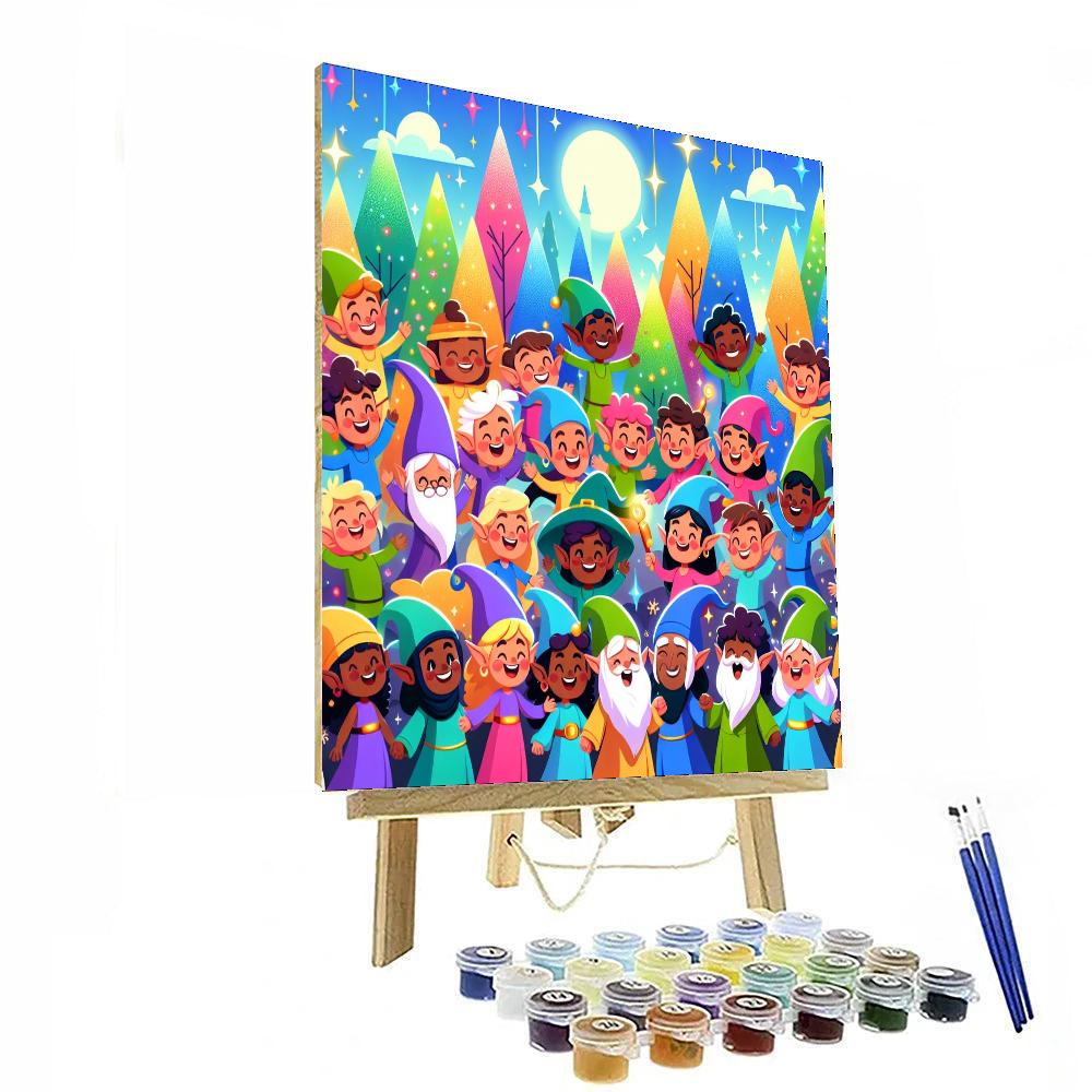Creative Fantasy Land Numbered Painting Kits