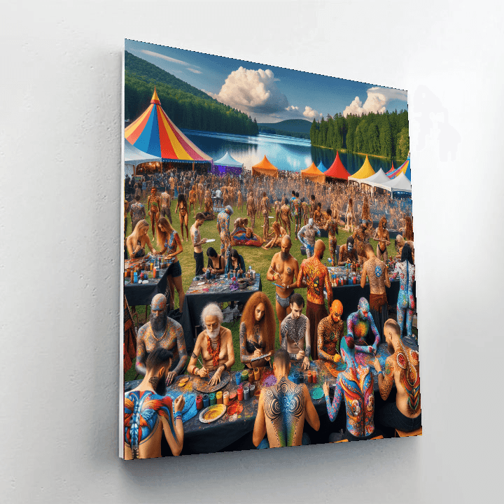 World Bodypainting Festival - Austria Painting Number Kit