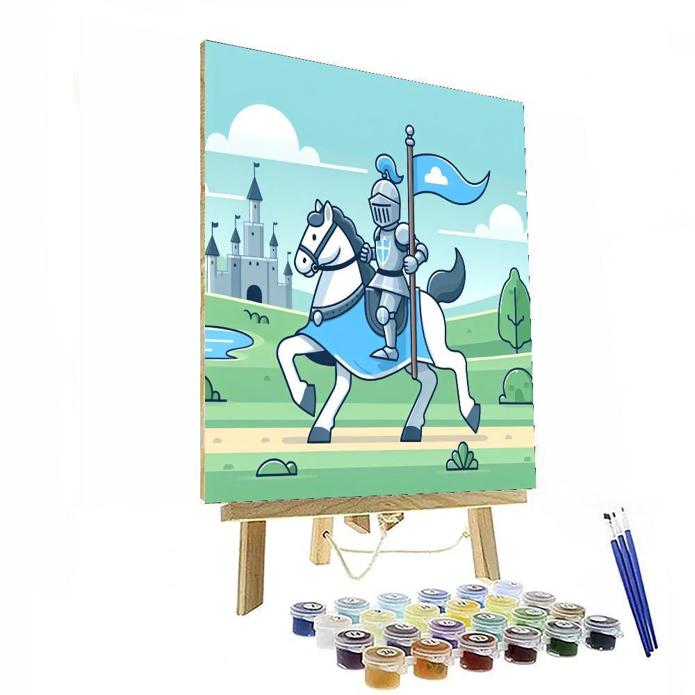 Gallant Knight's Adventure Paint By Number