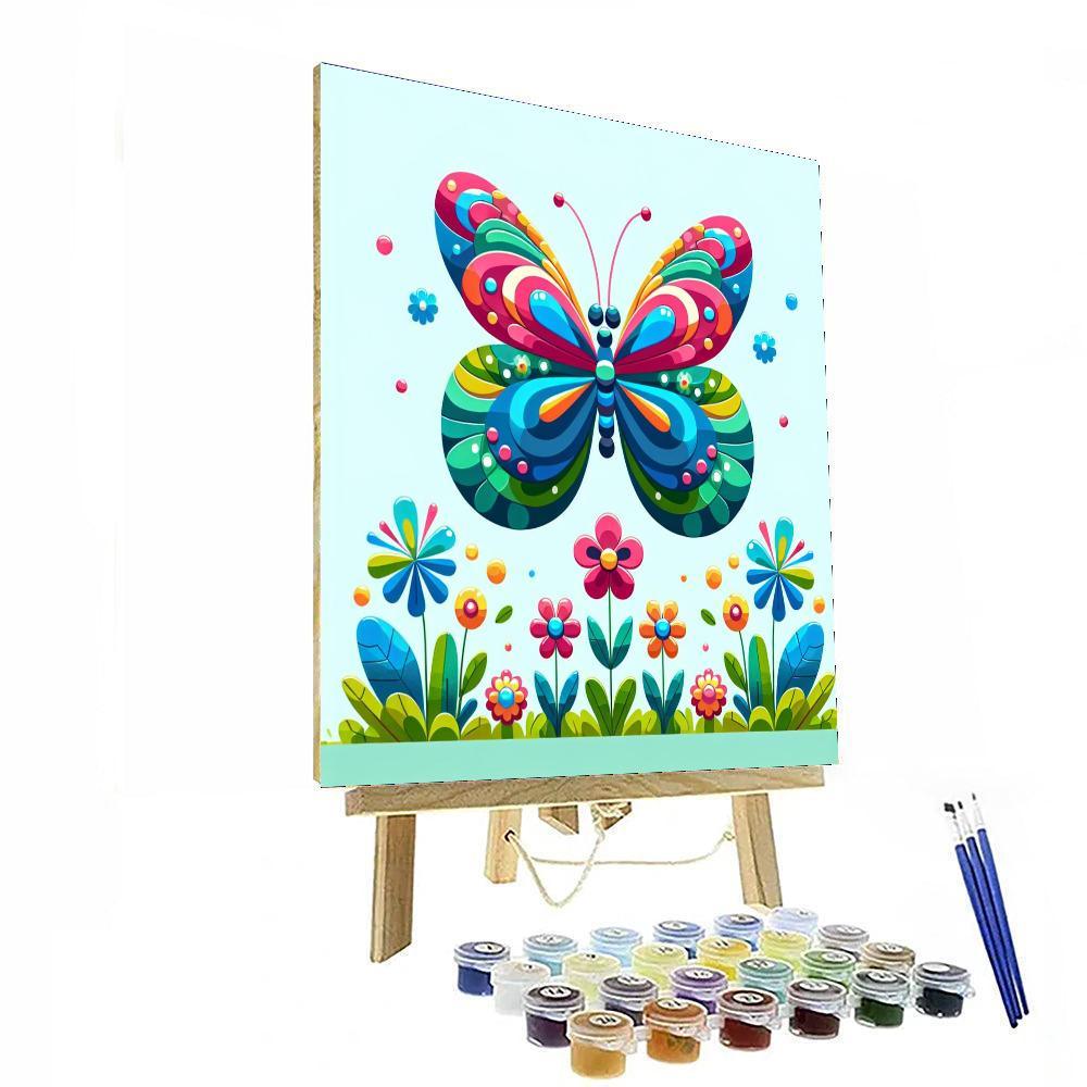Lovely Butterfly Paint By Numbers Kits