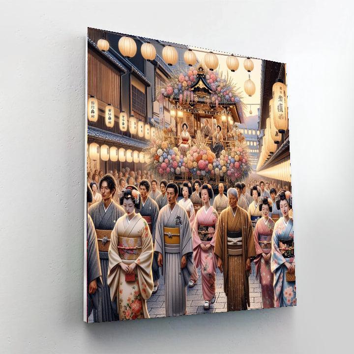 Gion Yodoya Festival - Kyoto, Japan Paint By Numbers